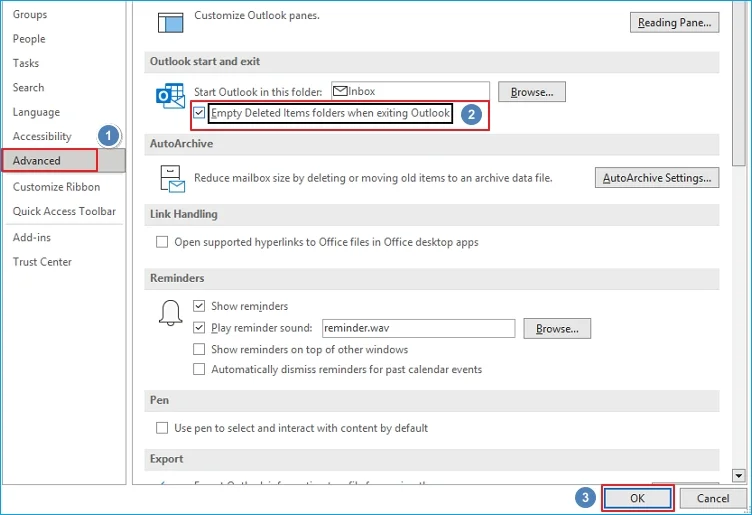 junk folder of outlook