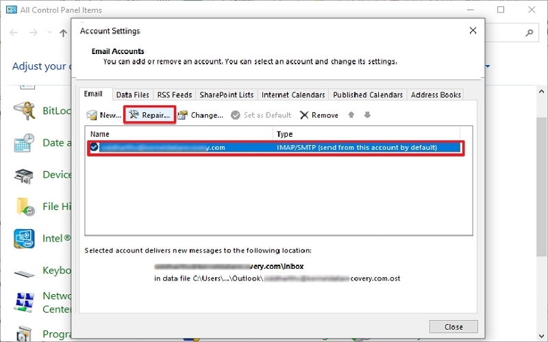 repair-account-setting