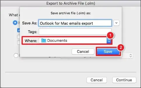 Enter file name and saving location and click save