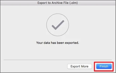 successfully export emails from outlook mac 