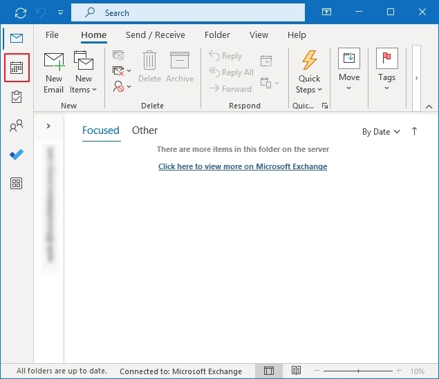Open Outlook Calendar