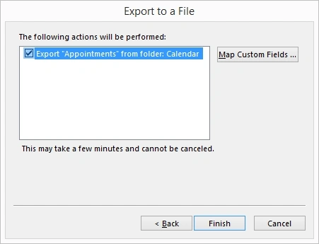 review export summary