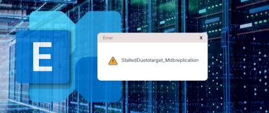 StalledDuetotarget_Mdbreplication Issue in Exchange [100% Resolved]