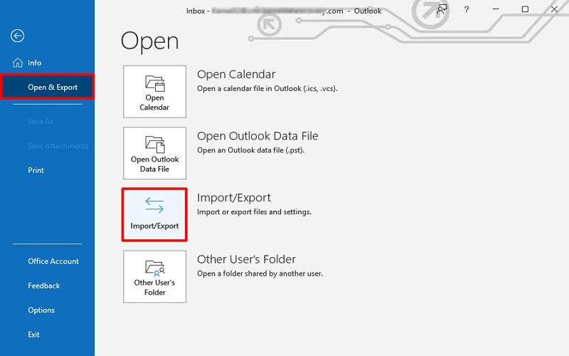 Configure Zoho account in Outlook