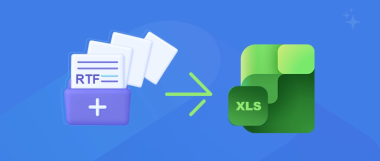 How to Convert RTF to XLS File in Windows OS?