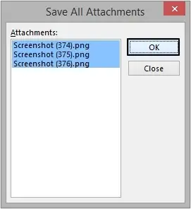 Now click ok to process