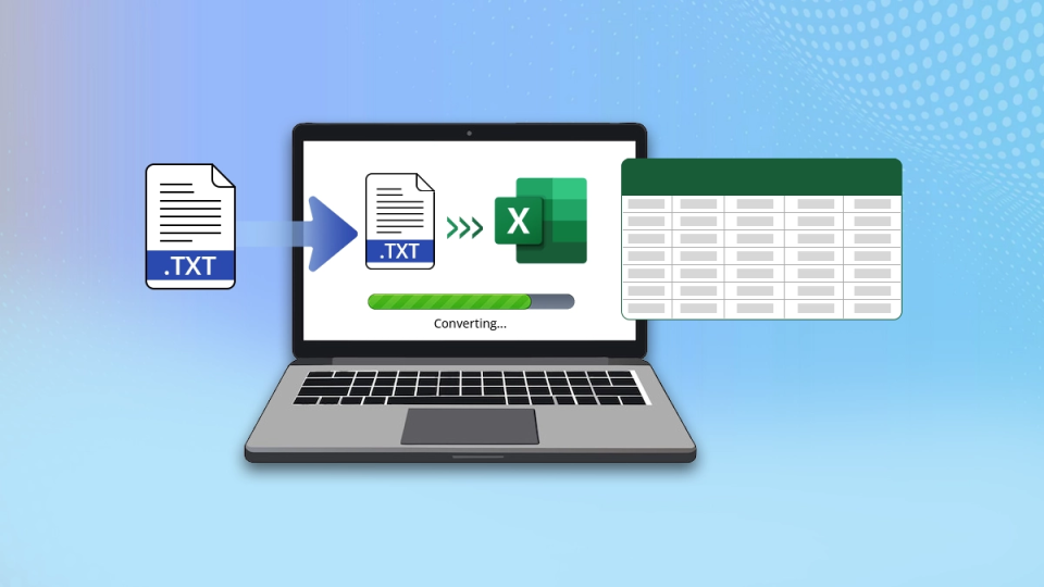 How to Convert TXT to Excel File? Complete Guide