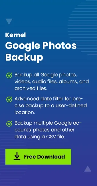 Kernel Google Photos Backup Tool