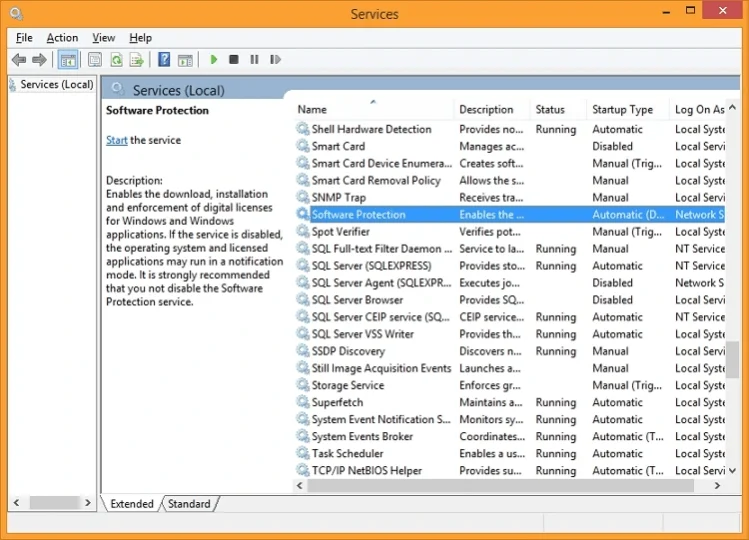 double-click on it to open its properties window