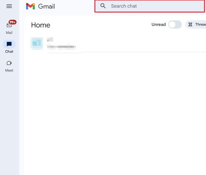 Search Google Chat