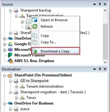 Select Download a Copy option