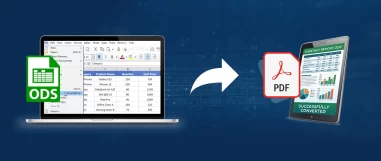 How to Convert ODS to PDF Format in Windows OS?