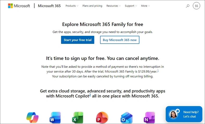 Get Microsoft 365 for Free with Family Plan