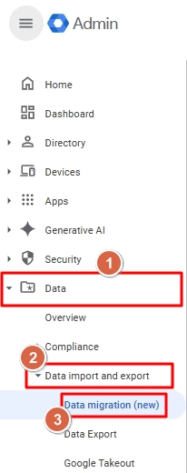 Click data migration