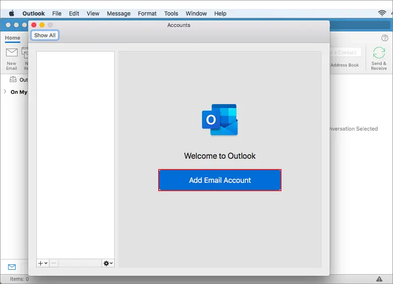 Add email account