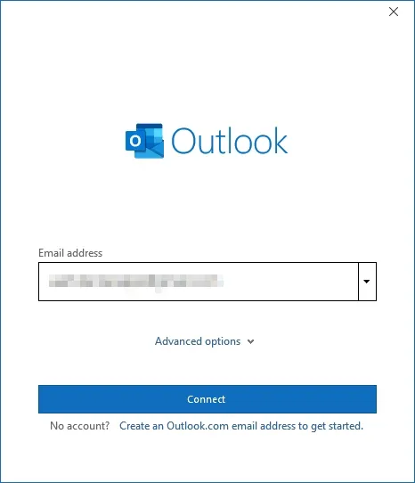Enter Fastmail credentials
