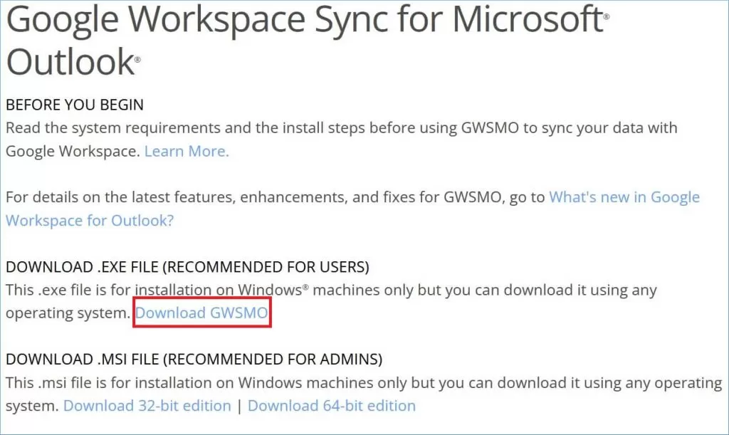 Download the GSSMO tool