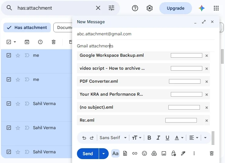 Send Email