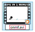 Wechseln Sie das Dateiformat zu .avi