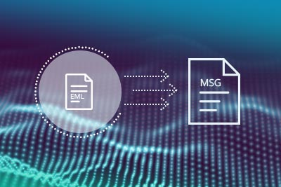 How to Convert EML Files into MSG Format?