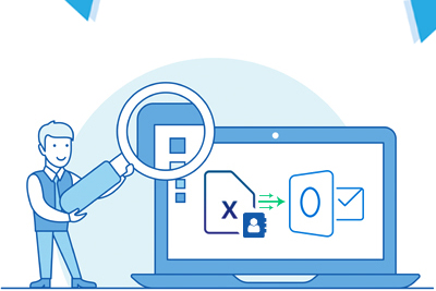 How to import contacts from MS Excel to Outlook?
