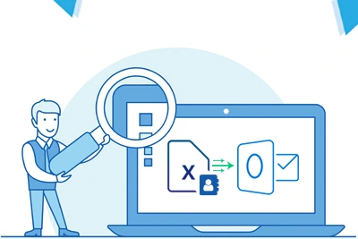 How to import contacts from MS Excel to Outlook?