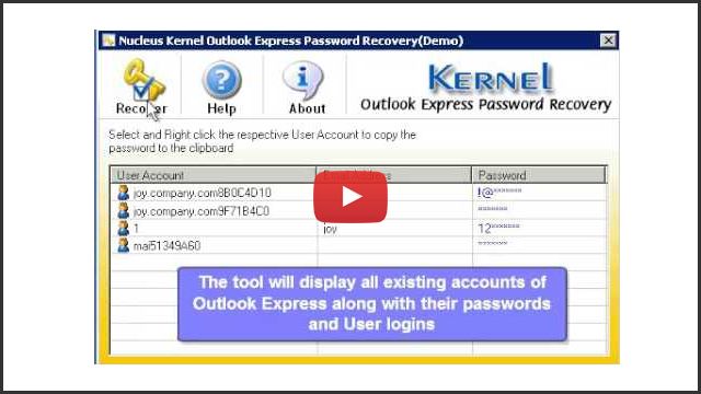 nucleus kernel outlook express dbx mail recovery v4.02