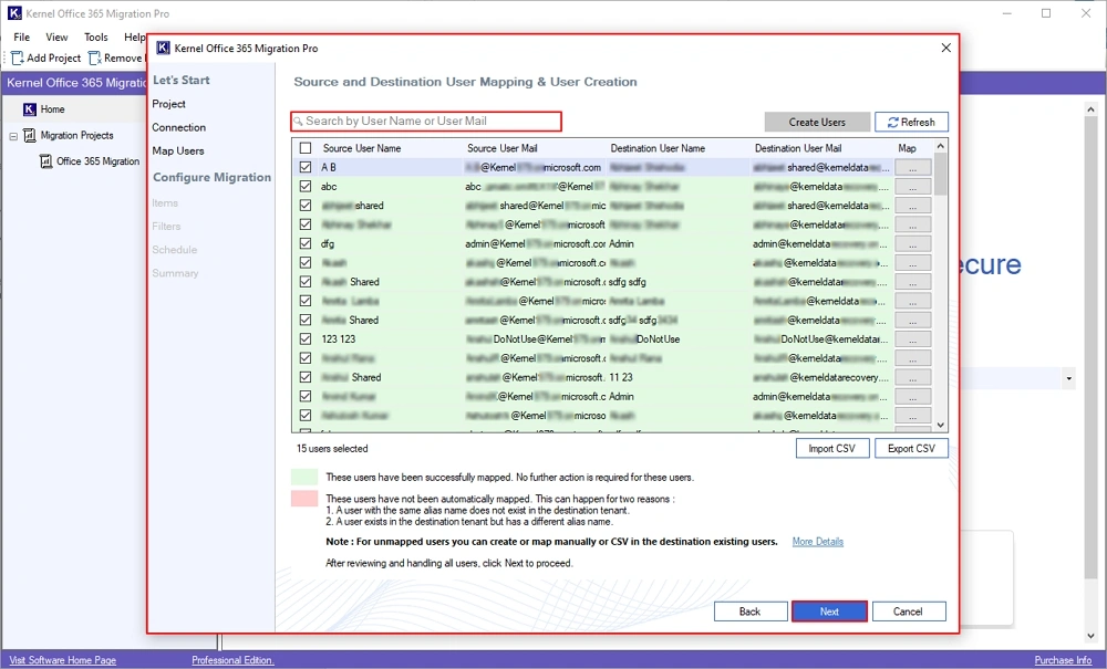 click Next to proceed