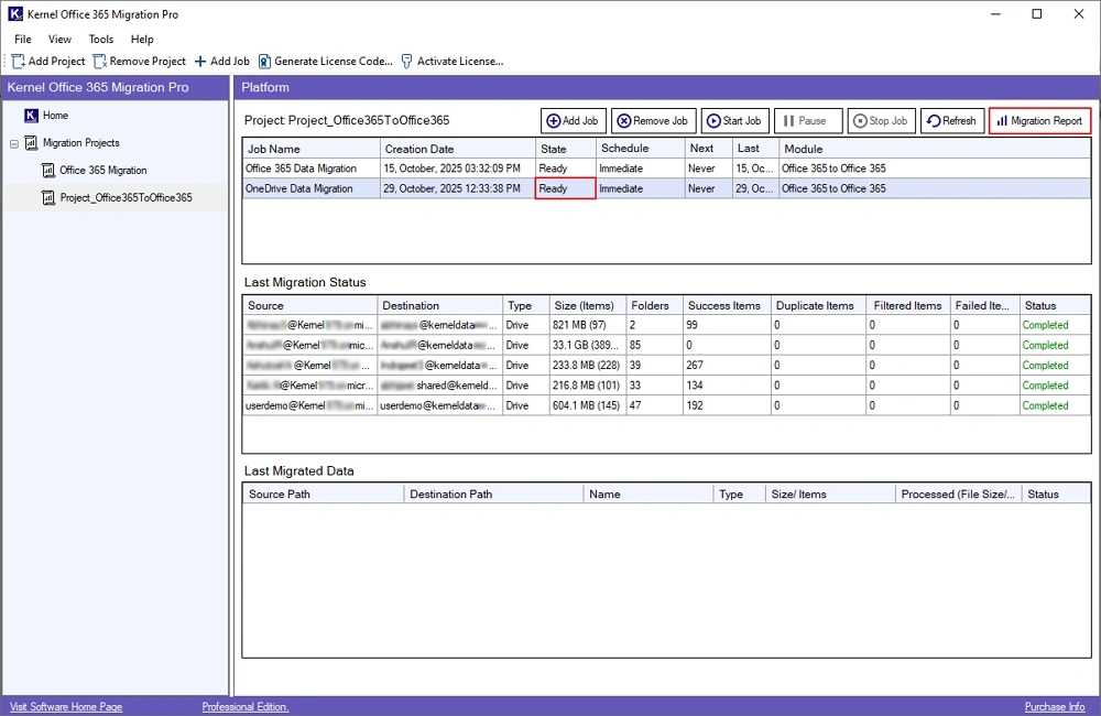 Click Migration Report