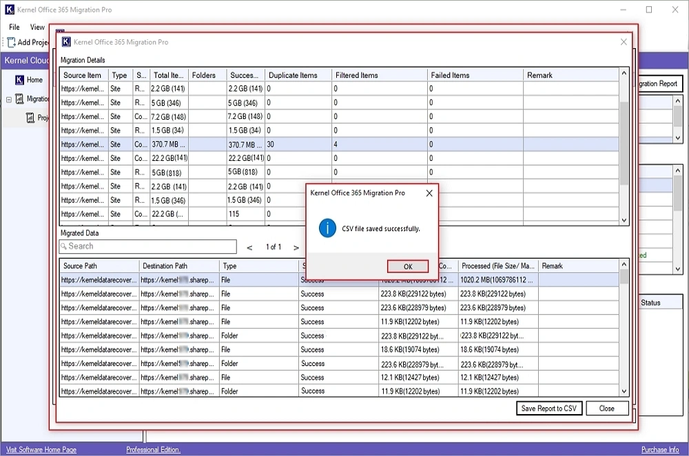 CSV file saved successfully