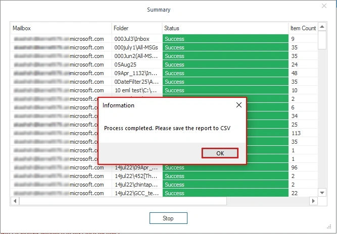 Migration Process completed