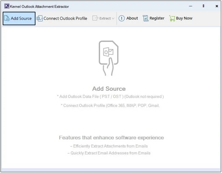Add Source option