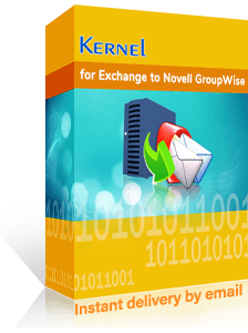 Exchange to GroupWise software box