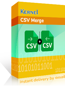 Kernel CSV Merge software box