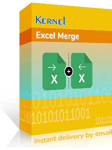 Kernel Excel Merge software box
