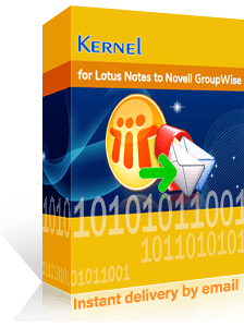 Kernel for Lotus Notes to GroupWise