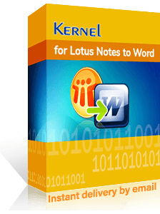 Kernel for Lotus Notes to Word Box