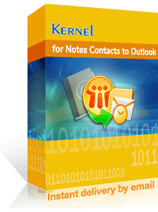 Kernel for Notes Contacts to Outlook
