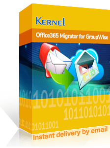 Kernel Office 365 Migrator for GroupWise