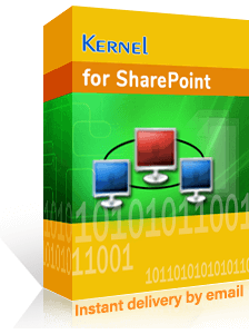 Kernel for SharePoint Server Recovery Software Box