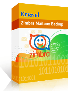 Kernel Zimbra Mailbox Backup