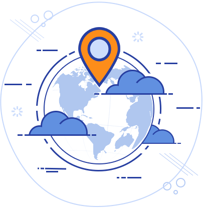 Monitor Computers in Different Regions