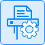 Our tool allows to auto data shredding tasks