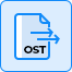 Import OST to Gmail