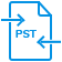 Dos opciones diferentes para fusionar archivos PST