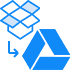 Dropbox to Google Drive