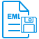 Saves in EML or DBX Format