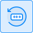 Quick password retrieval without data loss