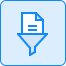 Select output filters to extract data
