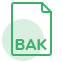 Open SQL BAK File